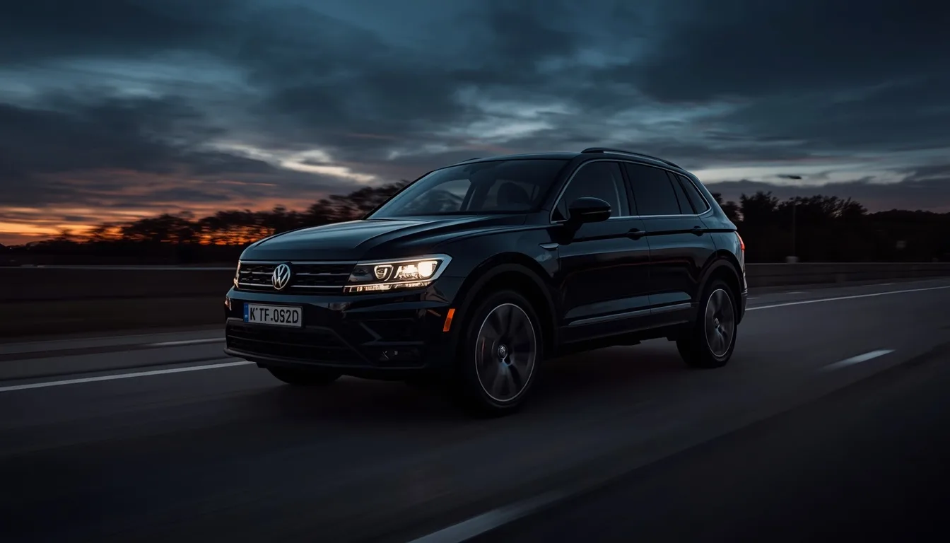 SPM Taxi — Volkswagen Tiguan sur autoroute